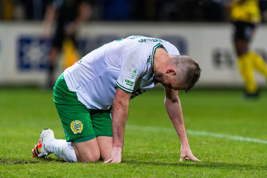 Hammarbys Mads Fenger Nielsen deppar