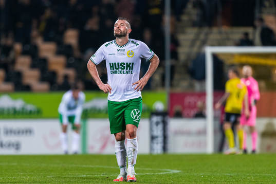Hammarbys Mads Fenger Nielsen deppar