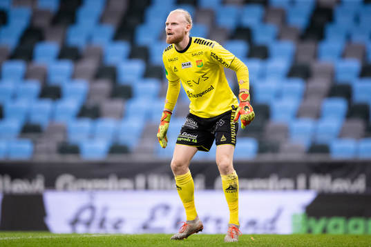 GAIS målvakt Mathias Karlsson