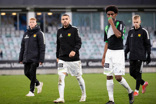 GAIS Malkolm Moenza och Harun Ibrahim deppar