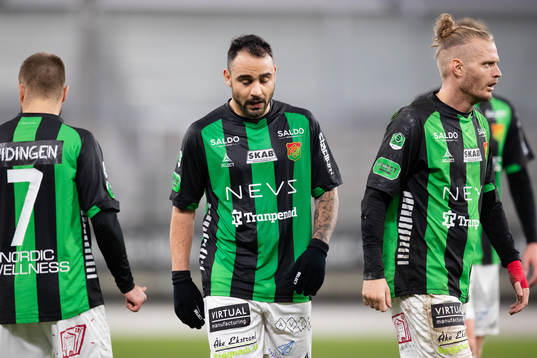 GAIS Richard Yarsuvat  och Jonas Lindberg deppar