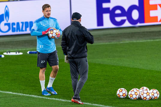 Goalkeeper Johan Dahlin