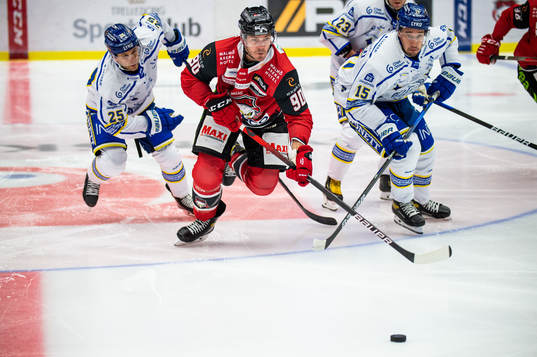 Leksands Carter Camper och Max Veronneau med Malmö