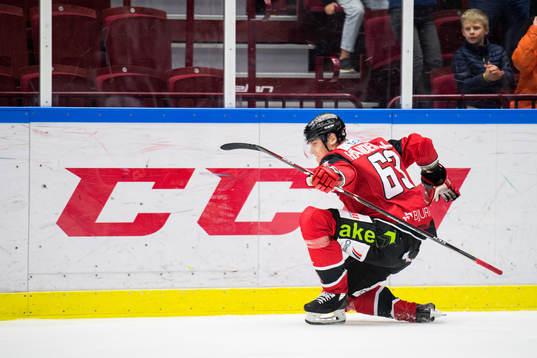Malmö Redhawks Fredrik Händemark jublar