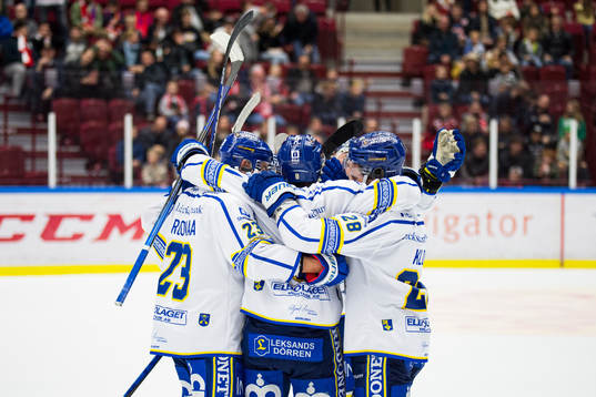 Leksands Matt Caito jublar