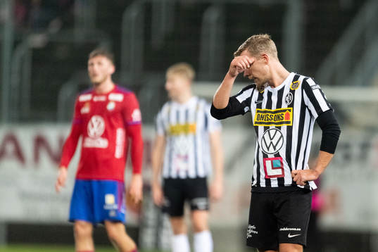 Landskronas Linus Olsson deppar