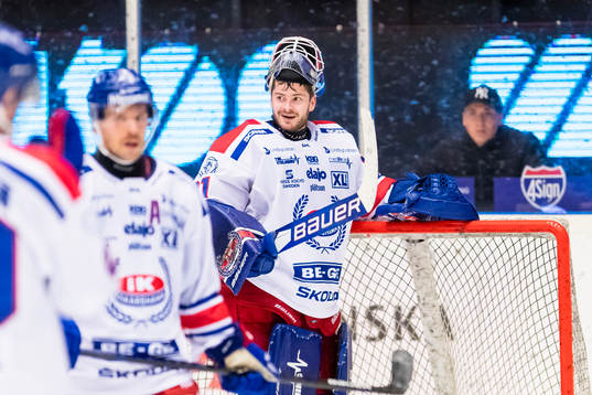 Oskarshamns målvakt Tim Juel