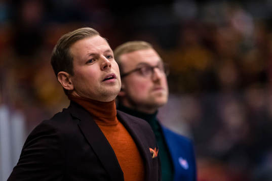 Oskarshamns tränare Martin Filander