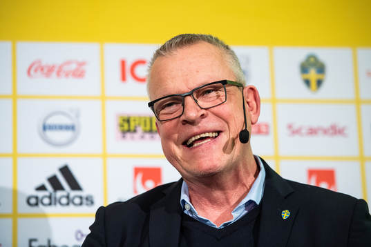 Head coach Janne Andersson of the Swedish national football