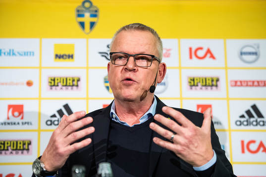 Head coach Janne Andersson of the Swedish national football