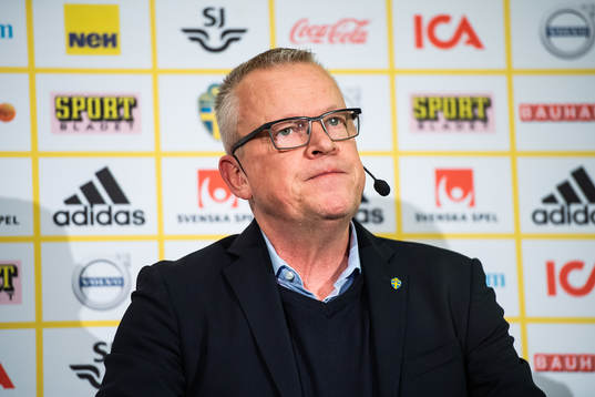 Head coach Janne Andersson of the Swedish national football