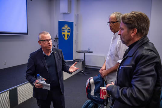 Head coach Janne Andersson of the Swedish national football