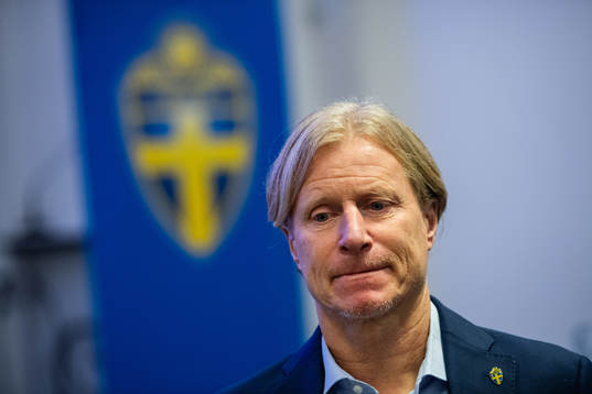 Team Manager Stefan Pettersson of the Swedish national