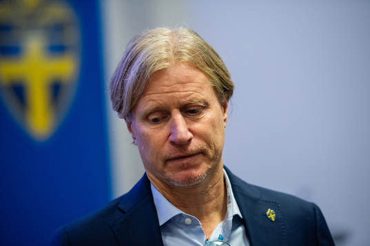 Team Manager Stefan Pettersson of the Swedish national