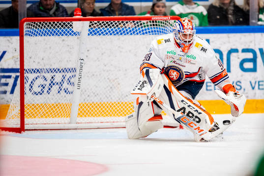 Växjös målvakt Janis Kalnins