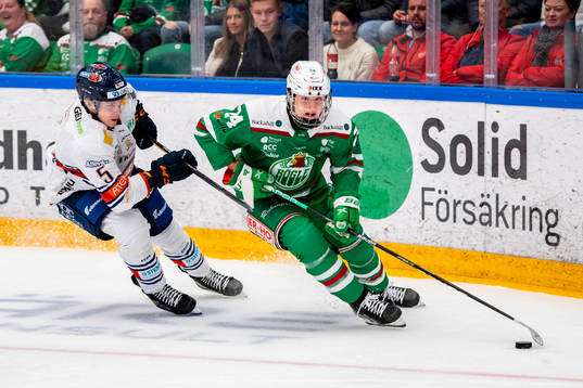 Växjös Juuso Vainio och Rögles Marco Kasper