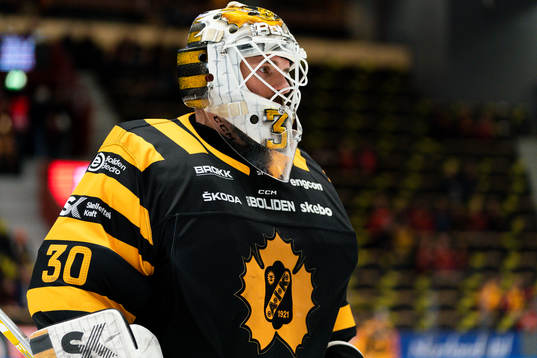 Skellefteås målvakt Gustaf Lindvall