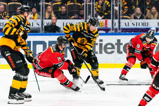 Luleås Jonas Berglund och Skellefteås Rickard Hugg