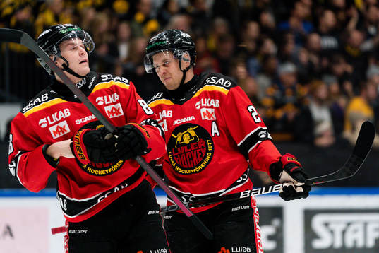 Luleås Joonas Rask och Juhani Tyrväinen