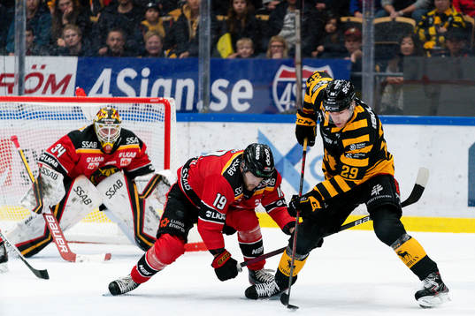 Luleås Konstantin Komarek och Skellefteås Albin Sundsvik