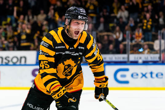 Skellefteås Oscar Möller jublar