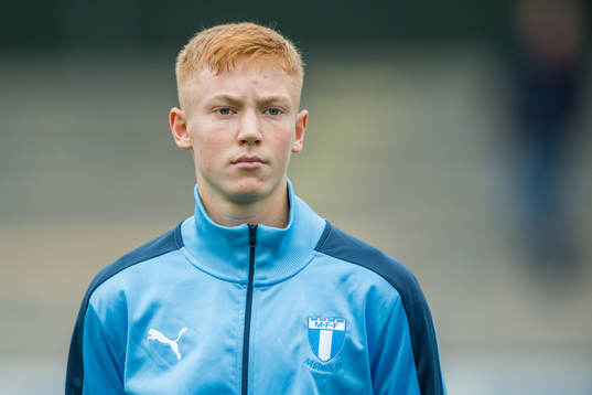 Hugo Larsson of Malmö FF