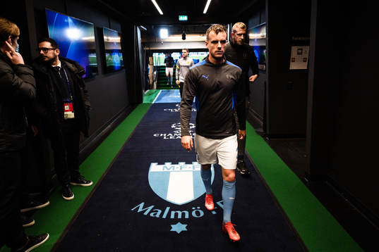 Eric Larsson of Malmö FF
