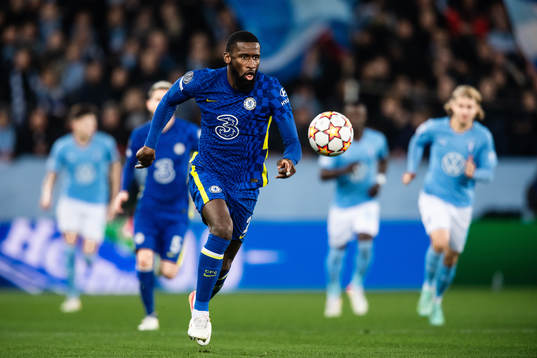 Antonio Rudiger of Chelsea