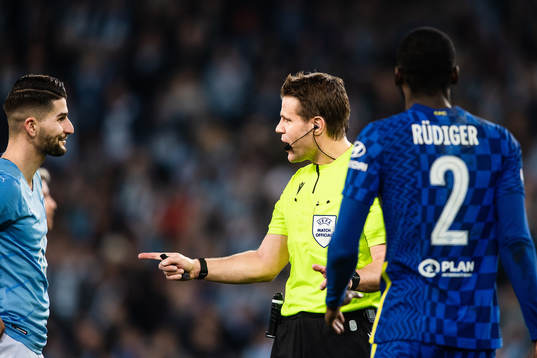 Antonio Colak of Malmö FF, Antonio Rudiger of Chelsea and