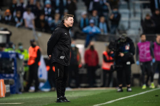 Jon Dahl Tomasson, head coach of Malmö FF