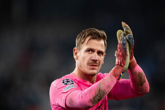 goalkeeper Johan Dahlin of Malmö FF