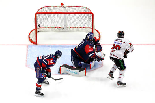 Mål 2-3 i sudden death förbi Linköpings målvakt Marcus