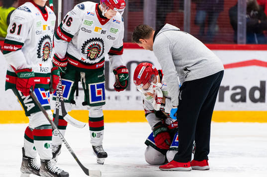 Frölundas Mats Rosseli Olsen får vård