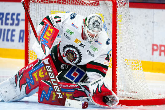 Frölundas målvakt Niklas Rubin