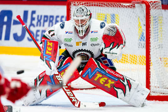 Frölundas målvakt Niklas Rubin