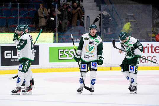 Färjestads Linus Johansson deppar