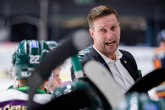 Färjestads tränare Johan Pennerborn