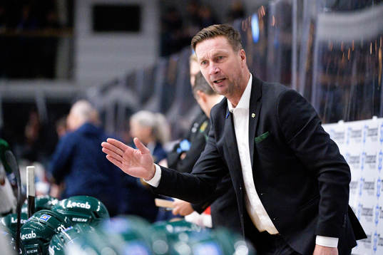 Färjestads tränare Johan Pennerborn