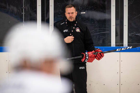 Tränare Joakim Fagervall