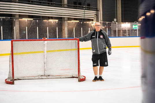 Materialförvaltare Mikael Petersson