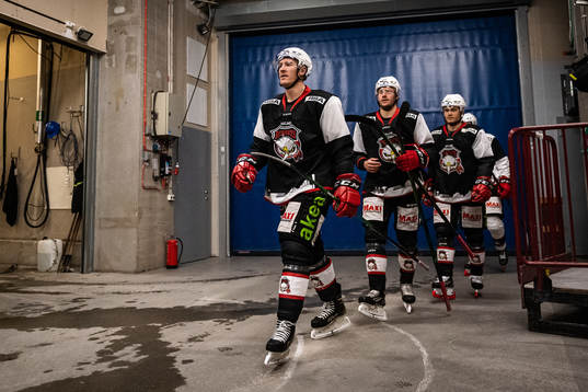 Emil Sylvegård, Carl Persson och Christoffer Forsberg