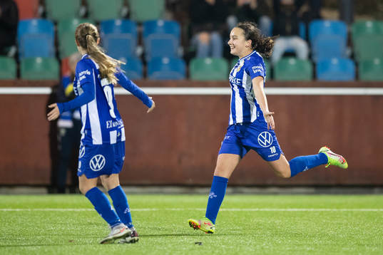 IFK Göteborgs Victoria Svanström jublar