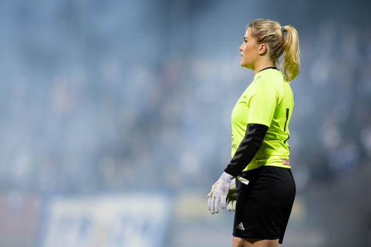Örgrytes målvakt Johanna Jostedal