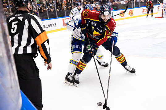 Leksands Ben Thomas och Djurgårdens Ludvig Rensfeldt
