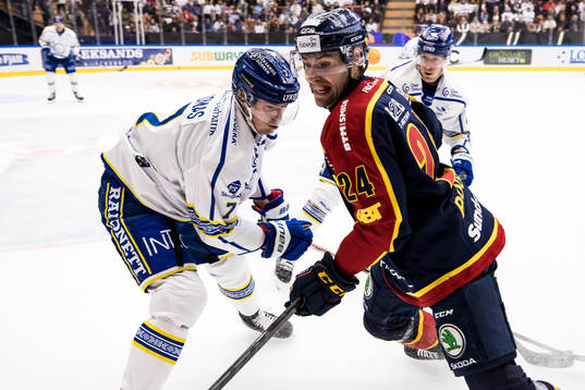 Leksands Ben Thomas och Djurgårdens Ludvig Rensfeldt