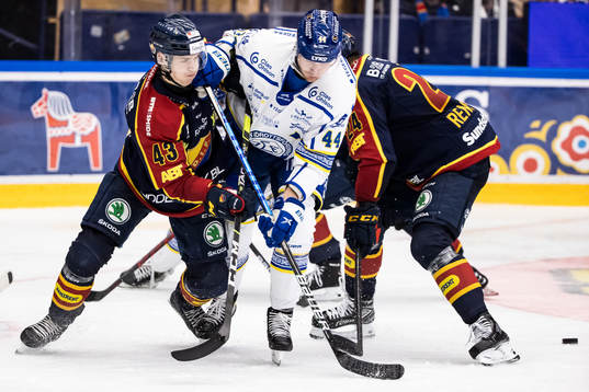 Djurgårdens Tom Nilsson och Leksands Carter Ashton