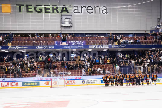 Djurgårdens spelarna jublar