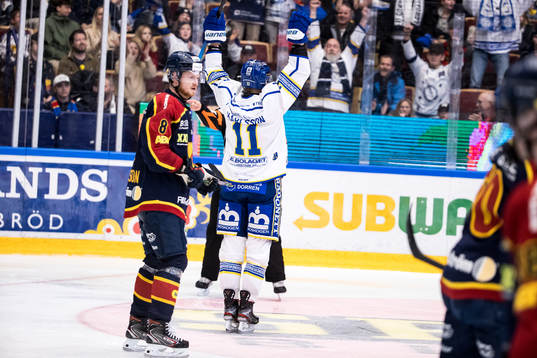 Leksands Martin Karlsson jublar