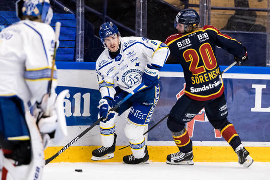 Leksands Matt Caito och Djurgårdens Marcus Sörensen