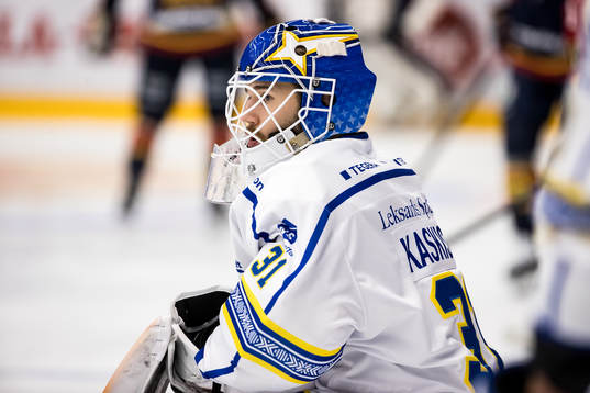 Leksands målvakt Kasimir Kaskisuo